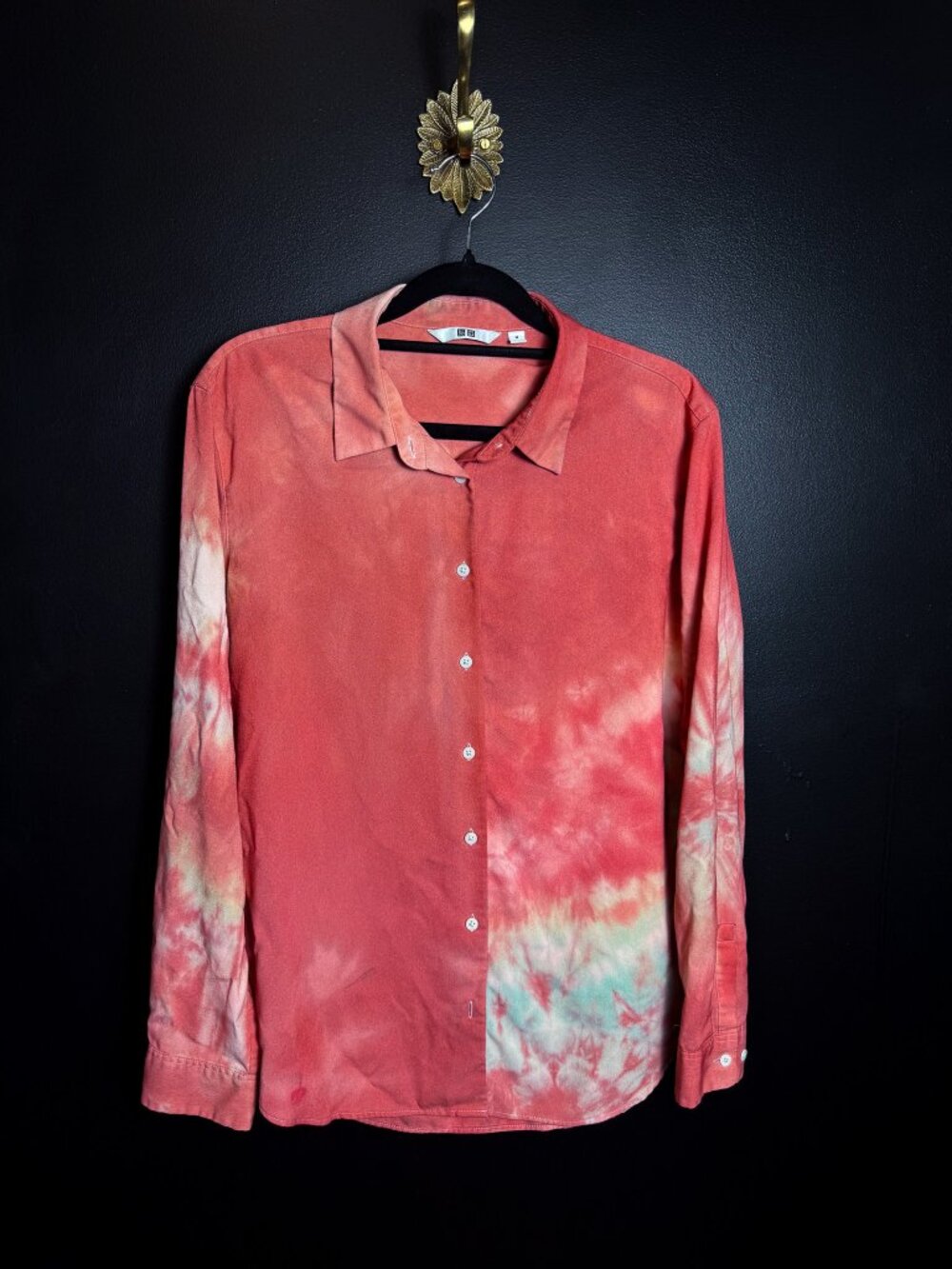 Uniqlo Tie Dyed Button Down
